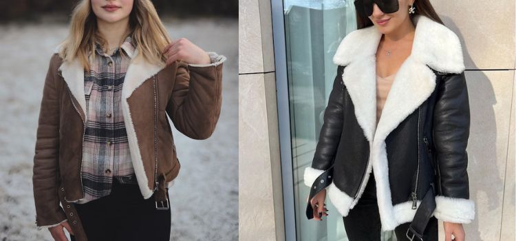 The Aviator Suede Shearling Jacket