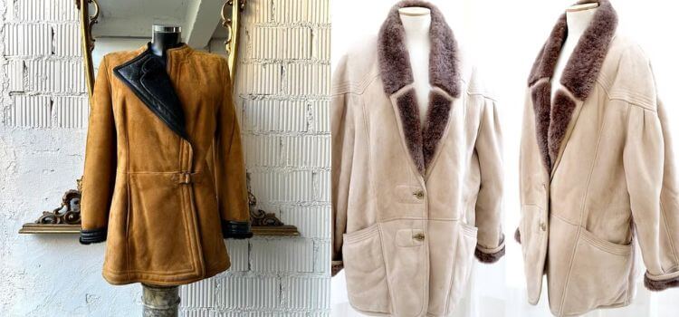 The Over-sized Suede Shearling Jacket